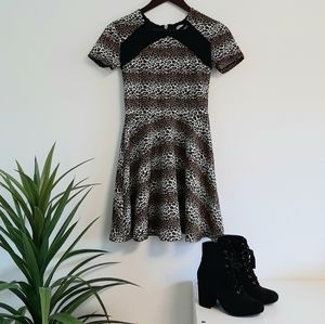 Cute Leopard Print Dress